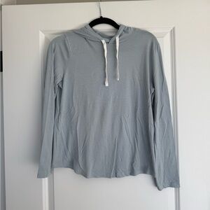 Free Fly Bamboo Shade Pullover Hoodie in Light Blue size Women's Small